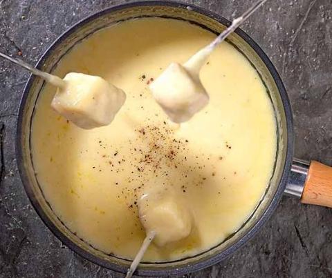 Fondue moitié-moitié